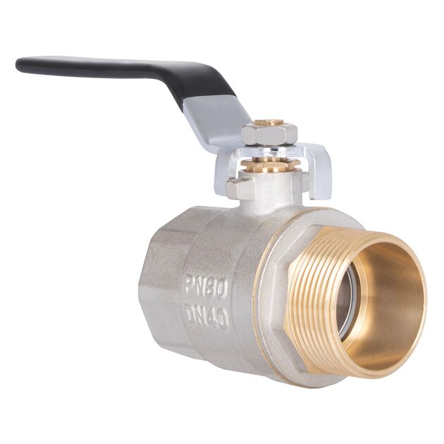 Кран шаровой Thermo Alliance Base 1 1/2 ВН для воды (рычаг) SD605W40, фото , изображение 3 | SNABZHENIE.com.ua