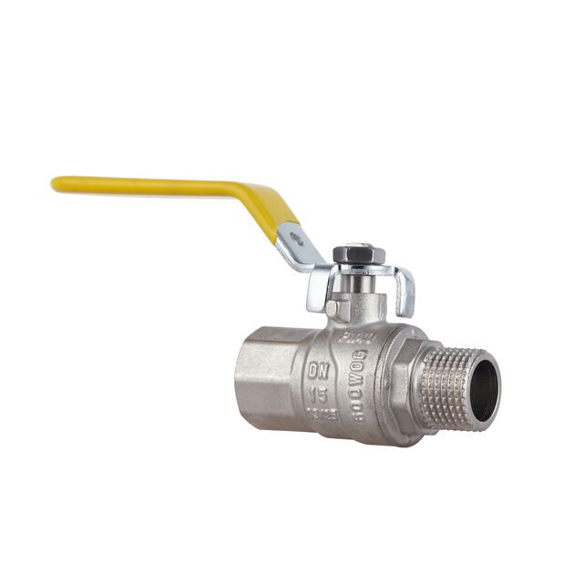 Кран шаровой Thermo Alliance Forte 1/2" ВН для газа (ручка) SF605G15, фото , изображение 3 | SNABZHENIE.com.ua