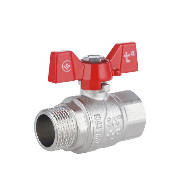Кран шаровой Thermo Alliance Forte 3/4" ВН для воды (бабочка) SF607W20, фото  | SNABZHENIE.com.ua