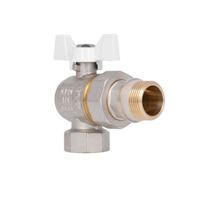 Кран Американка Thermo Alliance Standart c антипротечкой угловой 3/4 PN40 конус   SD901NW20PN40, фото , изображение 3 | SNABZHENIE.com.ua