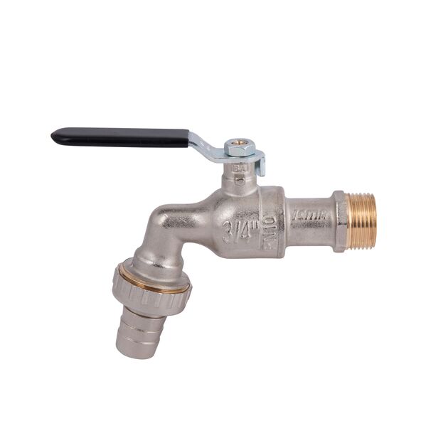 Кран шаровой поливочный Icma 599 3/4"Н (с антизамерзанием) стальной рычаг, фото , изображение 3 | SNABZHENIE.com.ua