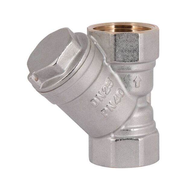 Фильтр грубой очистки Thermo Alliance Standart 1"ВВ никель для воды косой TAS124W25, фото  | SNABZHENIE.com.ua