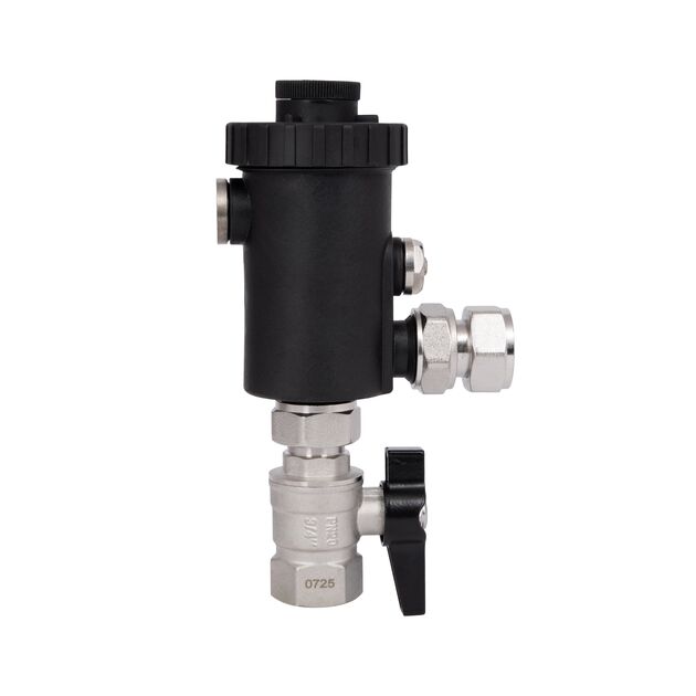 Фильтр-дешламатор Thermo Alliance Forte 3/4", угловой  (магнитный шламоуловитель) TAF420G20, фото  | SNABZHENIE.com.ua