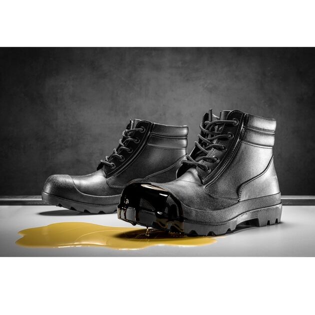 HOEGERT Ботинки защитные резиновые EFZE S5 SRA, черные, фото , изображение 2 | SNABZHENIE.com.ua