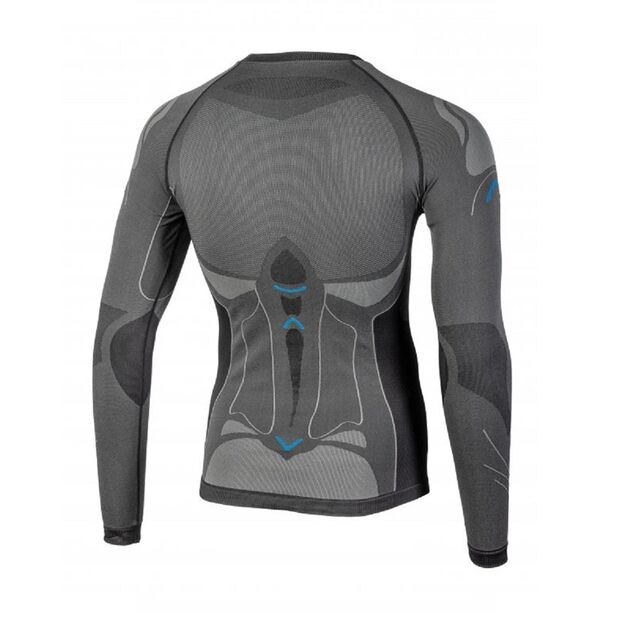 HOEGERT Термобелье-футболка ZEVEN, темно-серая, фото , изображение 3 | SNABZHENIE.com.ua