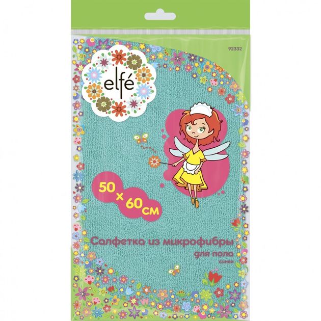 Салфетка з мікрофібри для підлоги синя 500х600 мм Elfe (92332E), фото , зображення 2 | SNABZHENIE.com.ua Салфетка з мікрофібри для підлоги синя 500х600 мм Elfe (92332E), фото , зображення 2 | SNABZHENIE.com.ua