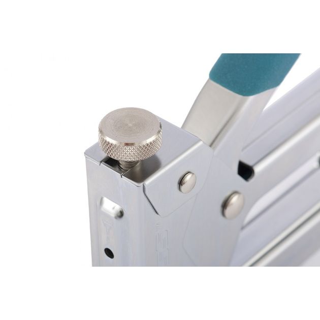 Степлер меблевий регульований (Handwerker), сталевий корпус, тип скоби 53, 4-14 мм GROSS (41000G), фото , зображення 9 | SNABZHENIE.com.ua