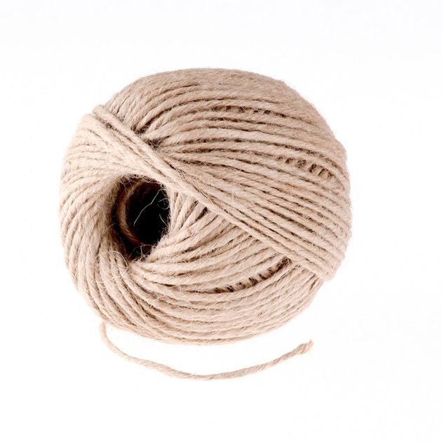 Шпагат джутовый, L 60 м, 5-ниточный, 2800 текс, 30 кгс СИБРТЕХ, фото , изображение 4 | SNABZHENIE.com.ua