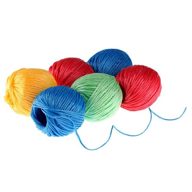 Набор полипропиленовых шпагатов, 6 шт, 60 м, разные цвета, 1200 текс, фото , изображение 3 | SNABZHENIE.com.ua
