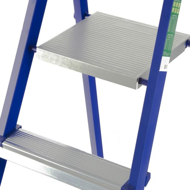 Стремянка 4 ступені, сталева, СИБРТЕХ (97844C), фото , зображення 5 | SNABZHENIE.com.ua Стремянка 4 ступені, сталева, СИБРТЕХ (97844C), фото , зображення 5 | SNABZHENIE.com.ua