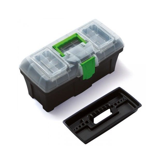 Ящик для инструментов Green box 12 с органайзером VIROK 300 х 167 х 150 мм, фото  | SNABZHENIE.com.ua