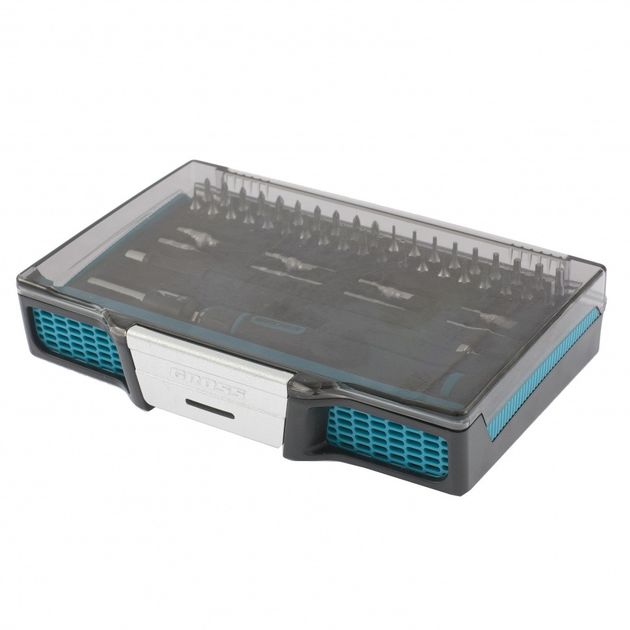 Отвертка з набором біт і торцевих головок для точних робіт, гнучкий привід, 48 штук, GROSS (11599G), фото , зображення 6 | SNABZHENIE.com.ua