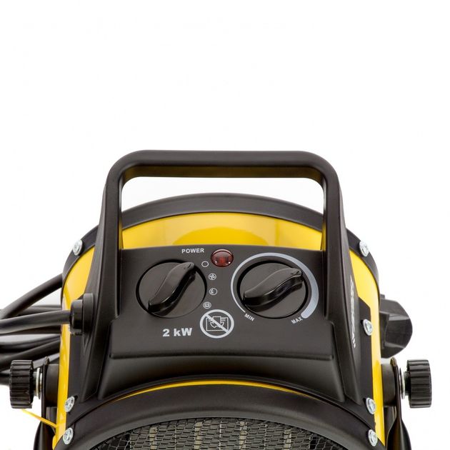 Тепловая пушка Denzel DHC 2-100, 220В, 0,025/1/2 кВт, фото , изображение 5 | SNABZHENIE.com.ua