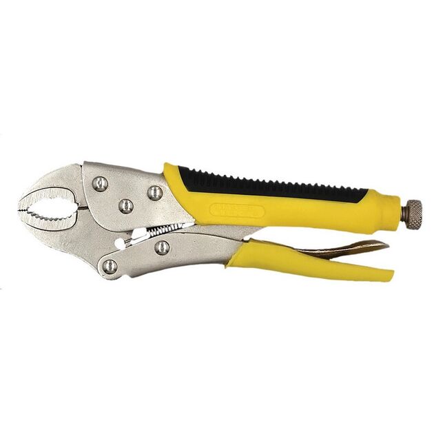 Зажимные клещи MASTERTOOL универсальные 180 мм 07-0900, фото , изображение 2 | SNABZHENIE.com.ua