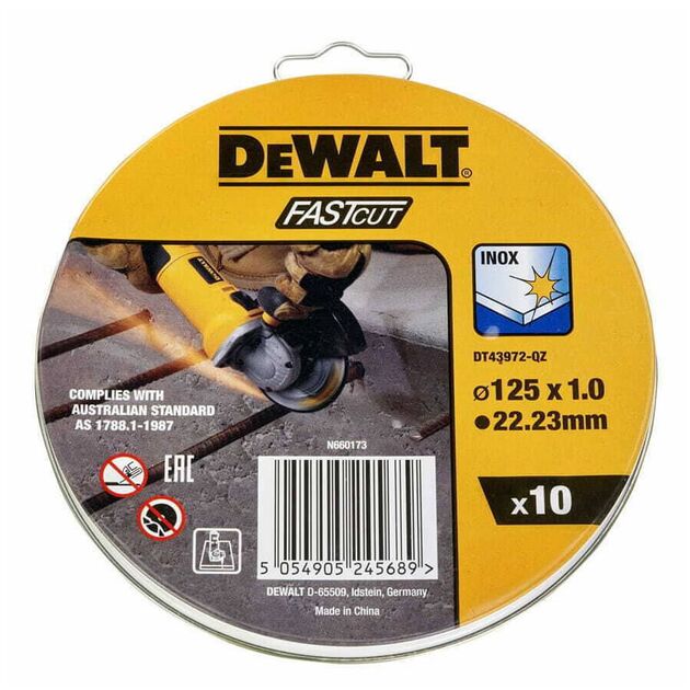 Набор отрезных кругов HIGH PERFORMANCE DeWALT DT43972, фото  | SNABZHENIE.com.ua