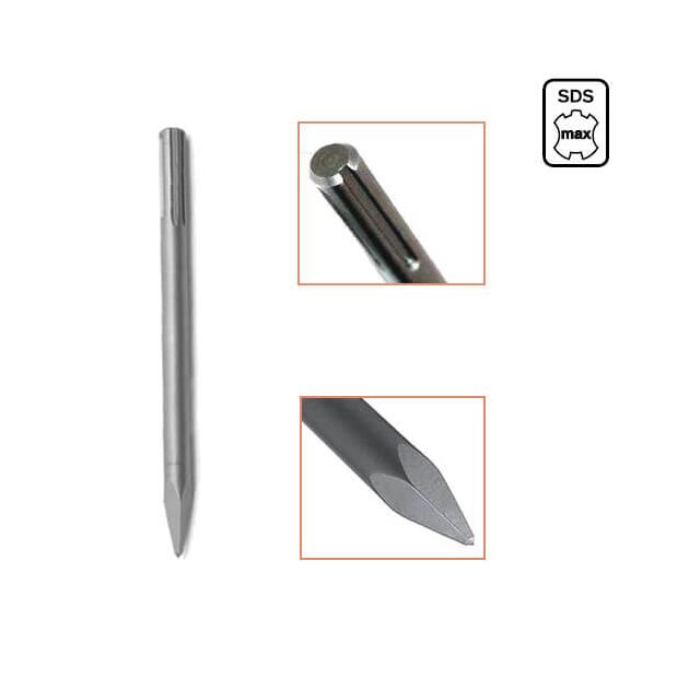 Зубило DeWALT SDS-MAX, пикообразное, 400 мм (DT60702), фото  | SNABZHENIE.com.ua