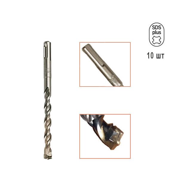 Буры DeWALT SDS-Plus EXTREME2 8x100x160 мм, 10 шт (DT9827), фото  | SNABZHENIE.com.ua