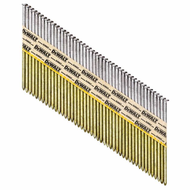 Гвозди стальные DeWALT DNPT31R90HDZ 90 мм, 31° (1000 штук), фото  | SNABZHENIE.com.ua