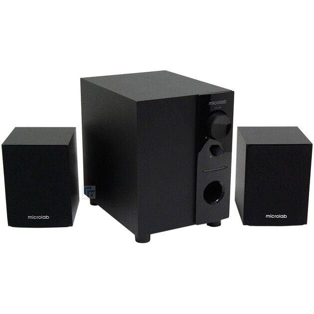 Акустична система MICROLAB M-109 2.1, 10W, mini-jack, чорний, фото , изображение 3 | SNABZHENIE.com.ua
