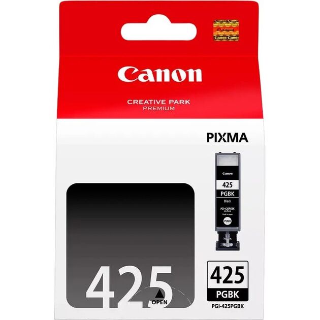 Картридж струменевий Canon PGI-425Bk IP4840 Black, фото  | SNABZHENIE.com.ua