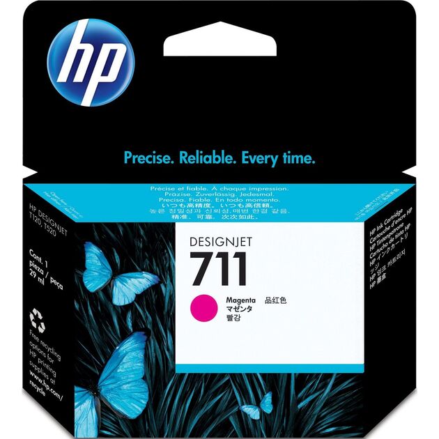 Картридж струменевий HP 711 DesignJet T120/T125/T130/T520 Magenta, фото , изображение 2 | SNABZHENIE.com.ua