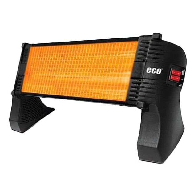 Обігрівач інфрачервоний UFO кварцевий, 17м2, 1500Вт, мех. упр-ння, підлоговий, чорний, фото , изображение 2 | SNABZHENIE.com.ua