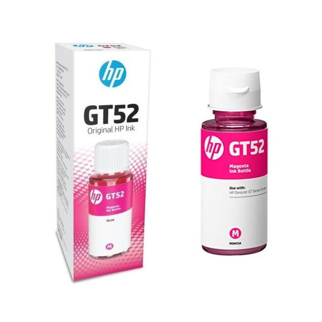 Контейнер з чорнилом HP GT52 DJ5810/5820, Ink Tank 115/315/319/410/415/419, Smart Tank 500/515/530/615/670/720/750/790 Magenta  (8000 стор), фото , изображение 2 | SNABZHENIE.com.ua