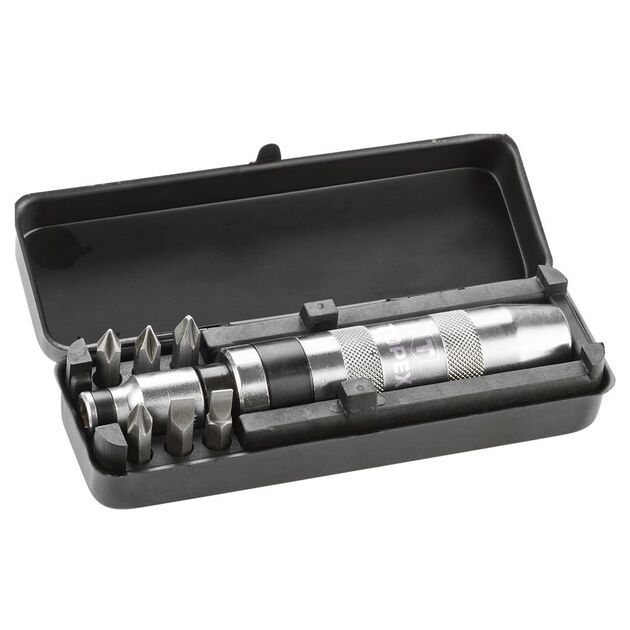 Ударная отвертка, набор 7 шт TOPEX (39D556), фото , изображение 2 | SNABZHENIE.com.ua