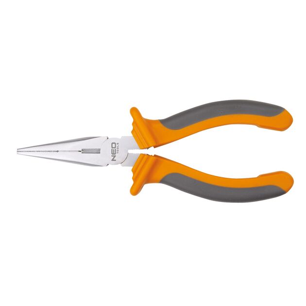 Плоскогубцы удлиненные прямые NEO 160 мм (01-013), фото , изображение 2 | SNABZHENIE.com.ua