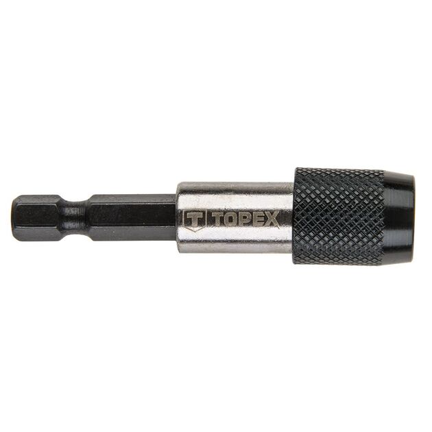 Держатель насадок 1/4" TOPEX, 60 мм (39D337), фото , изображение 2 | SNABZHENIE.com.ua