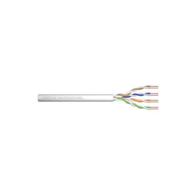 Кабель "вита пара" DIGITUS CAT 5e U-UTP, 305м, AWG 24/1, LSZH, сірий, фото  | SNABZHENIE.com.ua