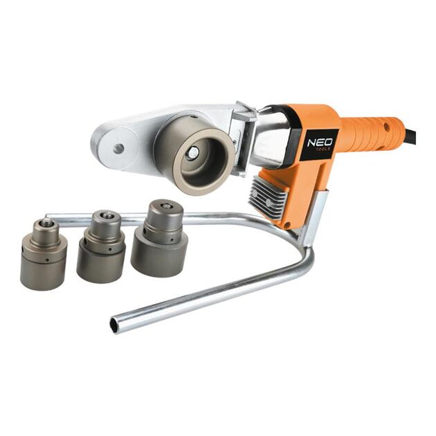 Трубозварювальна машина для зварювання полімерних труб, 650 Вт, 4 зварювальні втулки, фото  | SNABZHENIE.com.ua