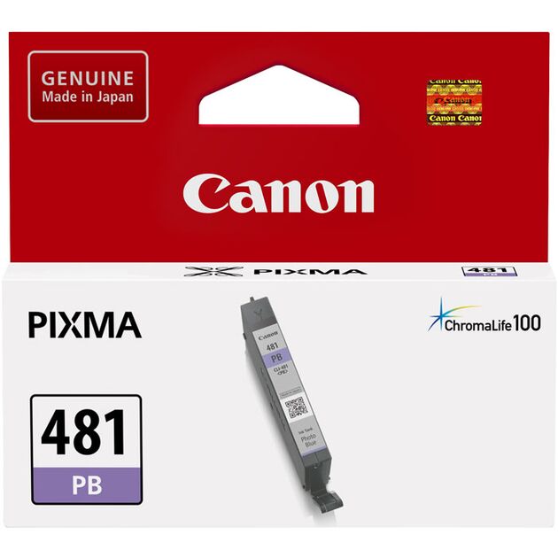 Картридж струменевий Canon CLI-481 PIXMA TS8140/9140/8240/8340 Photo Blue, фото  | SNABZHENIE.com.ua