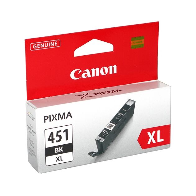 Картридж струменевий Canon CLI-451Bk XL (Black) PIXMA MG5440/MG6340, фото , изображение 2 | SNABZHENIE.com.ua