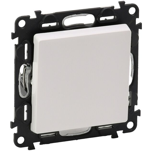 Legrand Valena LIFE перемикач 10А 250В проміжний гвинтові клеми білий, фото  | SNABZHENIE.com.ua