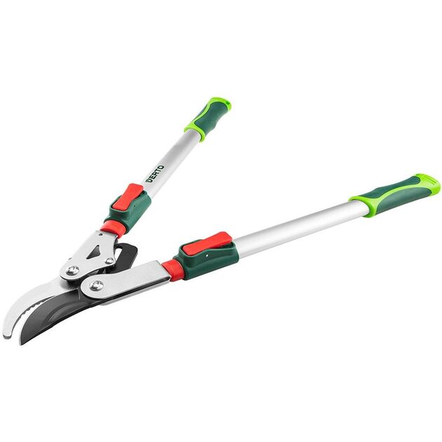 Секатор, ручка з алюмінію, телескопічний VERTO, фото , зображення 2 | SNABZHENIE.com.ua
