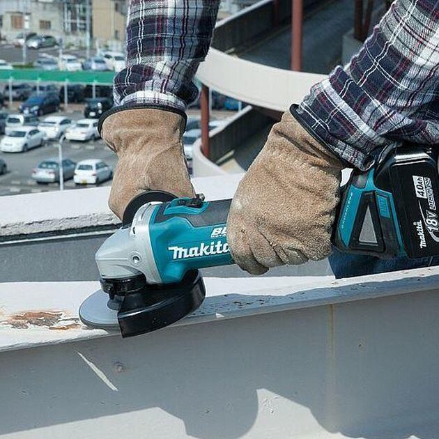 Makita Шліфмашина кутова акумуляторна DGA 504 Z 125мм LXT 18В 8500об·хв 2.3кг без АКБ та ЗП, фото , изображение 3 | SNABZHENIE.com.ua