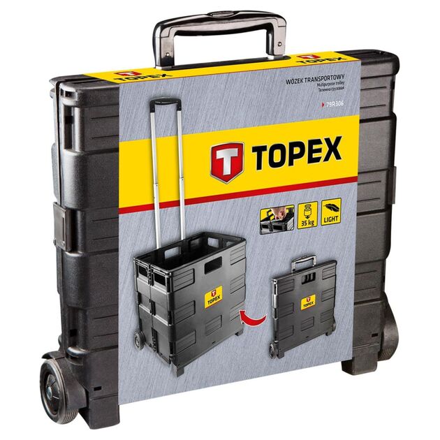 Складная тележка TOPEX 35 кг (79R306), фото , изображение 3 | SNABZHENIE.com.ua
