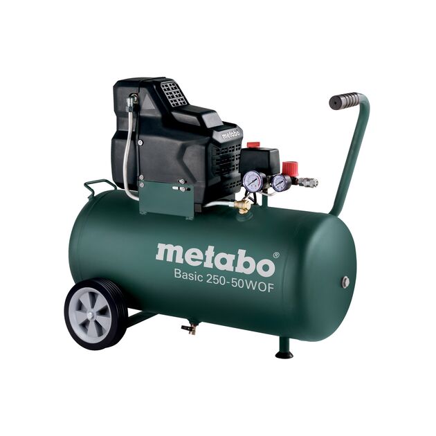 Metabo Basic 250-50 W OF безмасляний, фото , зображення 2 | SNABZHENIE.com.ua