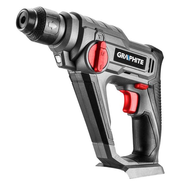 Акумуляторний перфоратор SDS+ Energy+ 18 В, Li-Ion/0,8 Дж GRAPHITE, фото , зображення 2 | SNABZHENIE.com.ua