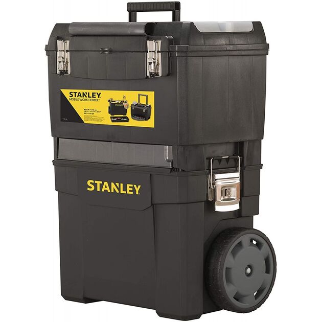 Ящик с колесами STANLEY IML Mobile Work Center, 473 x 302 x 627 мм, фото  | SNABZHENIE.com.ua