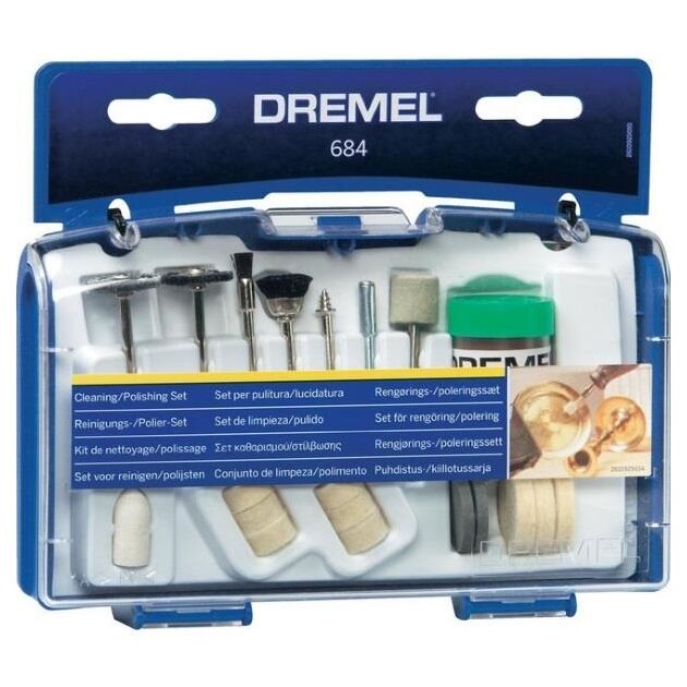Dremel Набір оснастки для чищення (20 шт), фото , зображення 2 | SNABZHENIE.com.ua