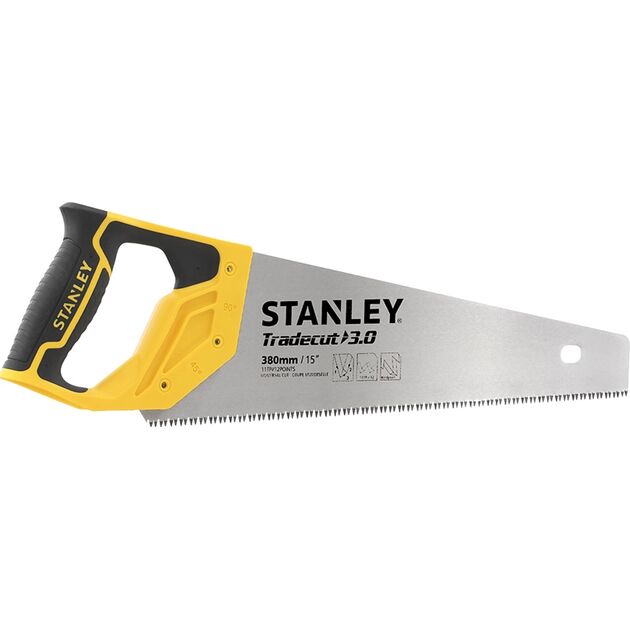 Ножівка по дереву STANLEY Tradecut, 380 мм, 11 зубів/1 (STHT20349-1), фото , зображення 2 | SNABZHENIE.com.ua