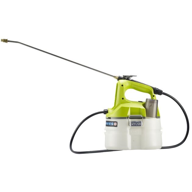 Ryobi Обприскувач акумуляторний ОNE+ OWS1880 5л 18В 3.1бар 0.5л/хв 2.4кг без АКБ та ЗП, фото , изображение 3 | SNABZHENIE.com.ua