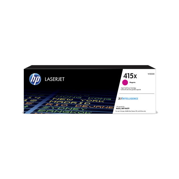 Картридж HP 415X CLJ Pro M414/454/479, Enterprise M455/M480 Magenta (6000стор), фото , зображення 2 | SNABZHENIE.com.ua