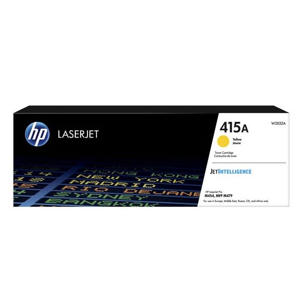Картридж HP 415X CLJ Pro M414/454/479, Enterprise M455/M480 Yellow (6000стор), фото , зображення 2 | SNABZHENIE.com.ua