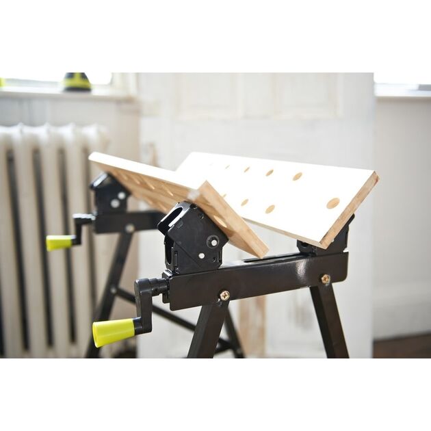 Ryobi Верстак складний RWB01, 605x120x180мм, навантаження до 100кг, 6кг, фото , изображение 3 | SNABZHENIE.com.ua