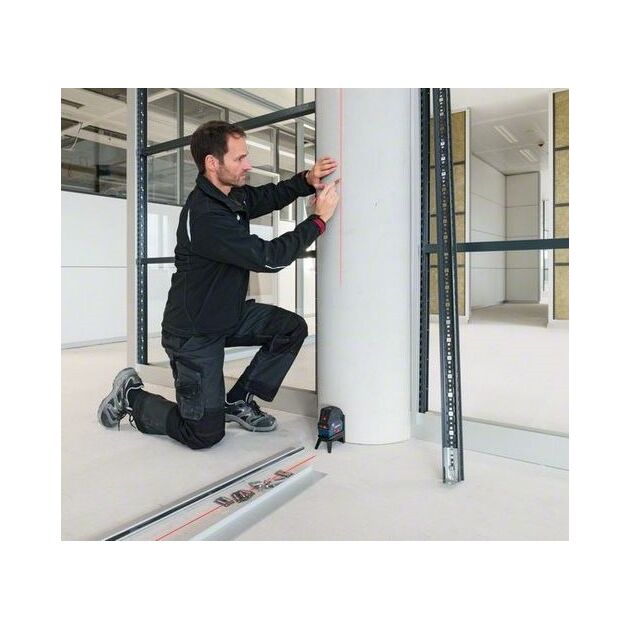 Bosch Нівелір лазерний GCL 2-15, до 15м, ±0.3мм/м, + RM1, 0.5кг, фото , изображение 3 | SNABZHENIE.com.ua