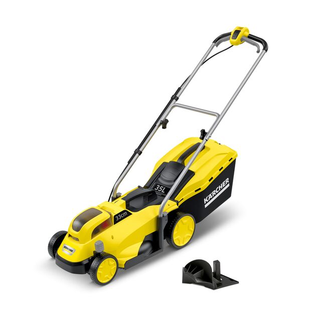 Karcher Газонокосарка акумуляторна LMO 18-33 Battery 18В 33см 35-65мм (без АКБ та ЗП), фото , изображение 2 | SNABZHENIE.com.ua