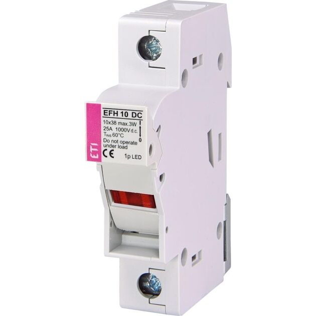 ETI EFH 10 1P-LED 25A 1000V DC, фото , зображення 2 | SNABZHENIE.com.ua